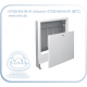 Шкафчик встраиваемый SWP-OP для распределителя без и со смесительной системой